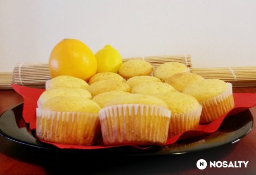 Citrusos bögrés muffin recept
